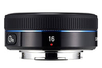 Samsung 16mm F/2.4 Compact i-Function Wide Lens for Samsung NX Cameras (Black) (EX-W16ANB)