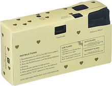Load image into Gallery viewer, Weddingstar Disposable Camera with Flash - Gold Hearts

