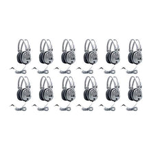 Load image into Gallery viewer, Hamilton Buhl SC-7V Schoolmate Deluxe Stereo Headphones with Volume Control (12 Pack) (12 Items)
