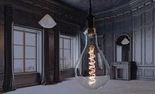 Load image into Gallery viewer, Bulbrite NOS/Pend/Bare-PW Vintage 1-Light Brass Bare Socket Mini Pendant, Pewter Finish
