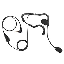 Load image into Gallery viewer, Bommeow BHDH01-H2 Ultra Light Single Ear Muff Headset for 1 PIN 2.5mm Cobra Hytera HYT Business DMR Radio
