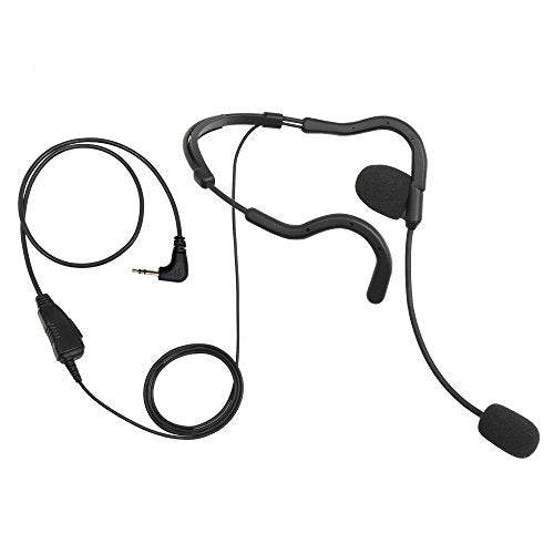 Bommeow BHDH01-H2 Ultra Light Single Ear Muff Headset for 1 PIN 2.5mm Cobra Hytera HYT Business DMR Radio