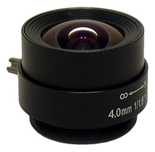 StarDot 4-4mm F/1.8-1.8 Body Only Camera Lens, Black (LEN-4MMCS)