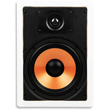 Load image into Gallery viewer, Micca M-8S 8 Inch 2-Way in-Wall Speaker with Pivoting 1&quot; Silk Dome Tweeter (Each, White)
