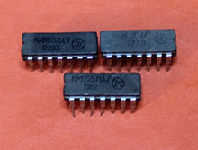 Load image into Gallery viewer, S.U.R. &amp; R Tools KM155LA7 Analogue SN7422 IC/Microchip USSR 20 pcs
