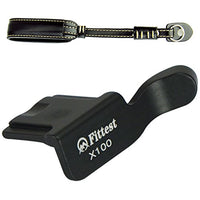 First2savvv DSLR Digital Camera Thumb Grip for Fujifilm X100 with a camera strap,-XJPJ-ZB-X100-01