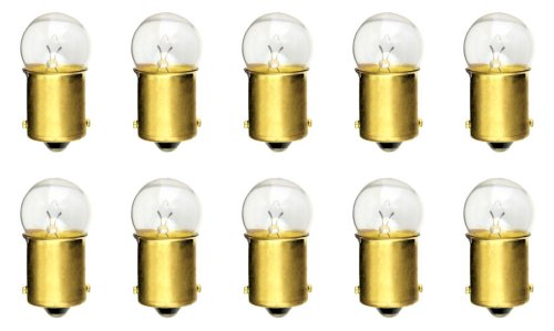 CEC Industries #69 Bulbs, 13.5 V, 7.965 W, BA15s Base, G-6 shape (Box of 10)