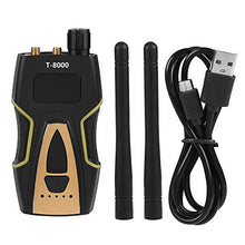 Load image into Gallery viewer, ASHATA T-8000 RF Signal Detector,Portable Anti Spy Camera Detector/GSM Audio Finder/GPS Scan Detector Anti-spy Bug with Large Detection Frequency Range.
