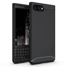 Load image into Gallery viewer, BlackBerry KEY2 Case, TUDIA [Merge Series] V2 Heavy Duty Extreme Protection/Rugged with Dual Layer Slim Precise Cutouts Case for BlackBerry KEY2 [NOT Compatible with KEY2 LE] (Matte Black)
