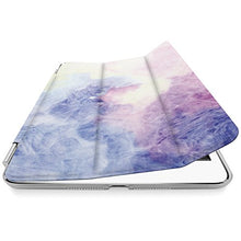 Load image into Gallery viewer, CasesByLorraine Apple iPad Pro 9.7&quot; Case, Pastel Color Purple Paint Stylish Smart Cover for iPad Pro 9.7 inch with auto Sleep &amp; Wake Function - X20
