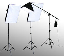 Load image into Gallery viewer, ePhoto VL9026s_4 2800 Watt Digital Video Studio Kit with Carrying Bag
