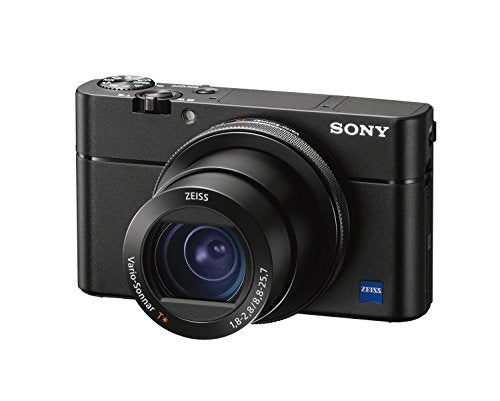 Sony RX100VA (NEWEST VERSION) 20.1MP Digital Camera: RX100 V Cyber-shot Camera with Hybrid 0.05 AF, 24fps Shooting Speed & Wide 315 Phase Detection - 3 OLED Viewfinder & 24-70mm Zoom Lens - Wi-Fi