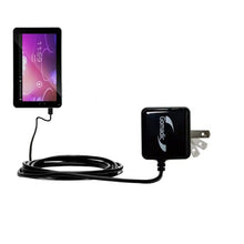 Load image into Gallery viewer, Gomadic Intelligent Compact AC Home Wall Charger Suitable for The iView 900TPC - High Output Power with a Convenient, Foldable Plug Design - Uses TipExchange Technology

