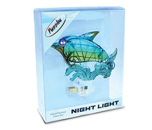 Load image into Gallery viewer, Puzzled Night Light Dolphin and Shell
