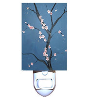 Japanese Almond Blossoms Decorative Night Light