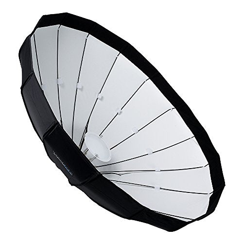 Pro Studio Solutions EZ-Pro 48in (120cm) Beauty Dish and Softbox Combination w/Profoto Speedring - Soft Collapsible Beauty Dish with Speedring for Bayonet Mountable Strobe, Flash and Monolights