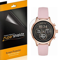 (6 Pack) Supershieldz Designed for Michael Kors Access Gen 4 Runway Smartwatch (MKT5044, 5045, 5046, 5048, 5049, 5052, 5053, 5054) Screen Protector, High Definition Clear Shield (PET)