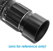 Load image into Gallery viewer, Fotasy 52mm Telephoto Lens Hood, 52mm Lens Hood for 90mm/105/135mm/150mm/200mm Telephoto Lenses, 52mm Tele Screw-in Lens Hood

