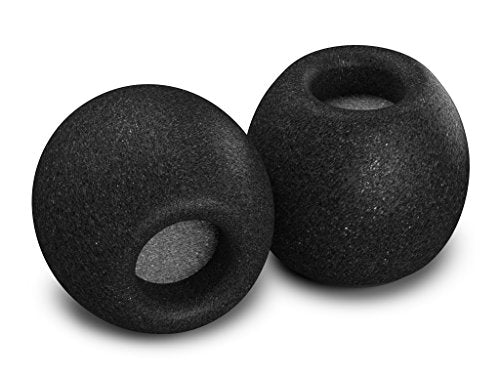 Comply Comfort Plus Tsx-500 Memory Foam Earphone Tips, Noise Reducing Replacement Earbud Tips, Secure Fit (Medium, 3 Pair)