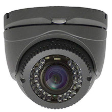 Load image into Gallery viewer, AVUE 1080P Full HD HD-TVI 2.8-12mm Lens Varifocal Gray Turret Camera, Indoor/Outdoor Camera, 120ft IR Distance, 12V DC, IP66 Weatherproof, Vandal proof, CMOS Image Sensor
