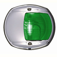 Load image into Gallery viewer, Perko LED Side Light - Green - 12V - Chrome Plated Housing Marine , Boating Equipment
