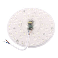 Aexit AC 220V Light Bulbs 24W 48 LEDs Light 2835 SMD Ceiling Light Lens Module Plate LED Bulbs Pure White