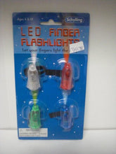 Load image into Gallery viewer, LED Finger Flashlights = Set of 4 lights
