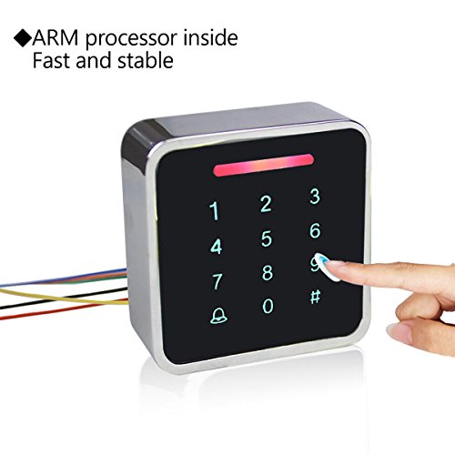 Touch Panel Keypad Door Access Control System RFID 125KHz Card For Home Security