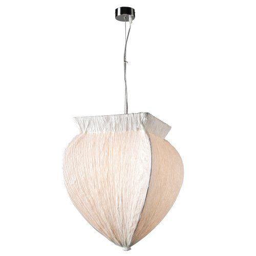PLC Lighting 73034 WHITE Pendant from Bombay Collection