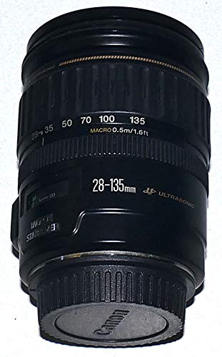 Canon EF 28-135mm f/3.5-5.6 is USM Standard Zoom Lens for Canon SLR Cameras - White Box
