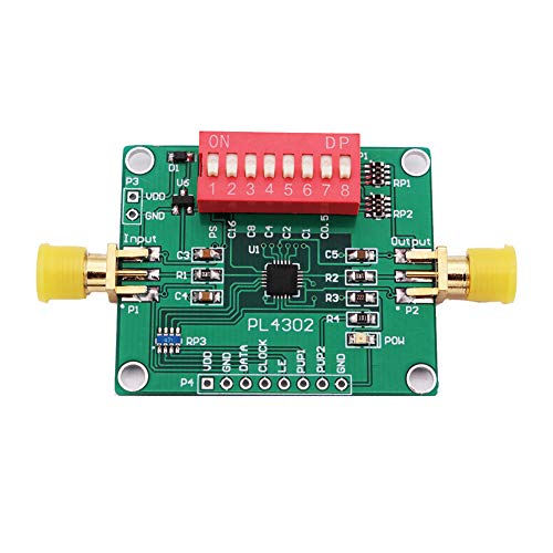 Taidacent 1pcs PE4302 Digital RF Attenuator Module Series and Parallel Port Control 0.5dB~31.5 dB Range