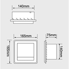 Load image into Gallery viewer, LUANT Recessed Paper Holder for Bathroom Storage, Stainless Steel, Polished Chrome
