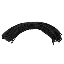 Load image into Gallery viewer, Aexit Polyolefin Heat Electrical equipment Shrinkable Tube Wire Cable Sleeve 50 Meters Length 3.5mm Inner Dia Black
