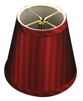 Royal Designs CS-1010-5-BUR/ST Clip On Empire Chandelier Lamp Shade, 3
