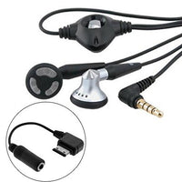 Wired Headset Handsfree Earphones Dual Earbuds Headphones w Mic with with S20-Pin Adapter [Black] for T-Mobile Samsung SGH-T659 - Tracfone Samsung SGH-T105G - Tracfone Samsung SGH-T301g