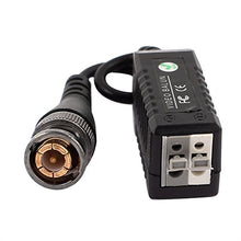 Load image into Gallery viewer, Aexit 5 Pairs Surveillance Video Equipment Single Channel Passive HD CCTV Video Balun Transceiver Video Transmission Systems UTP Transmission
