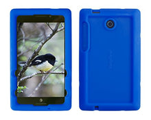 Load image into Gallery viewer, Bobj Rugged Case for ASUS K00X, MeMO Pad 7 LTE ME375CL - BobjGear Custom Fit - Patented Venting - Sound Amplification - BobjBounces Kid Friendly (Batfish Blue)
