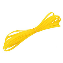 Load image into Gallery viewer, Aexit 6mm Dia Tube Fittings Tight Braided PET Expandable Sleeving Cable Wire Wrap Sheath Microbore Tubing Connectors Yellow 5M
