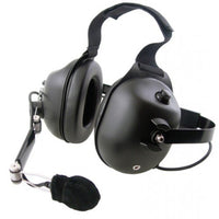 Pryme HDS-EMB dual muff high noise Behind-the-head headset (Requires K-Cord)