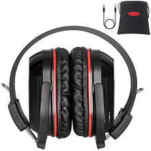 Load image into Gallery viewer, SIMOLIO Universal IR Wireless Headphones for Car DVD/TV, 2 Channel Car Headphones for Kids with 3.5mm Aux Cord, Cars Kids Headphones with Storage Bag, Rear Seat DVD Headphones, Storage Bag, AUX Cord
