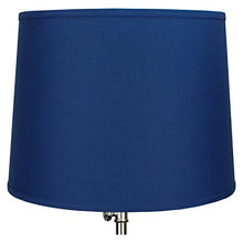 Load image into Gallery viewer, FenchelShades.com Lampshade 14&quot; Top Diameter x 16&quot; Bottom Diameter x 12&quot; Slant Height with Washer (Spider) Attachment for Lamps with a Harp (Prussian)
