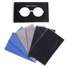 Load image into Gallery viewer, Your Choice Microfiber Cleaning Cloths 6 Pack for Eyeglasses, Camera Lens, Cell Phones, CD, DVD, Computers, Tablets, Laptops, Telescope, LCD Screens and Other Delicate Surfaces Cleaner
