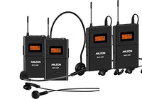 Anleon 902mhz-927mhz Tour Guide Wireless System Church System (1 Transmitter 3 Receivers)