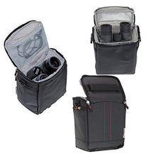 Load image into Gallery viewer, Navitech Black Protective Portable Handheld Binocular Case and Travel Bag Compatible with The Leica Noctivid 10 x 42 HD-Plus
