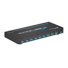 Load image into Gallery viewer, PORTTA 8-Port (1x8) HDMI 1.3 Amplified Powered Splitter/Signal Distributor - Ver 1.3 Full HD 1080P, Deep Color, HD Audio
