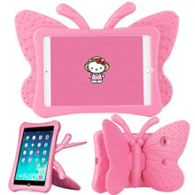 Load image into Gallery viewer, Xboun Butterfly Series EVA Shock Proof Protective Case for Apple iPad Mini 1/ Mini 2/ Mini 3/ Mini 4/ Mini 5 - Pink
