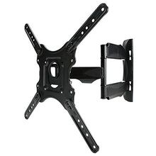 Load image into Gallery viewer, Full Motion TV Wall Mount Monitor Bracket for 32&quot; - 52&quot; LED, LCD and Plasma Flat Screen Displays up to VESA 400x400. Universal Fit, Swivel, Tilt, Articulating with 10&#39; HDMI Cable
