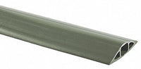 1 Channel, 1.52mm Long, Gray, PVC on Floor Cable Cover