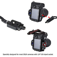 Load image into Gallery viewer, JJC Deluxe DSLR Camera Hand Strap with Quick Release Plate for Nikon D850 D750 D780 D500 D7500 D7200 D3500 D3400 D5600 D5500 D5300 D5200 D3300 D3200 D7100 D810 D800 D600 D610 D5 D4s D4 D3s &amp; More DSLR
