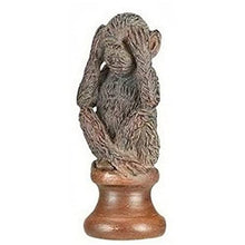 Load image into Gallery viewer, Cal Lighting FA-5029A See No Evil Monkey Resin Finial
